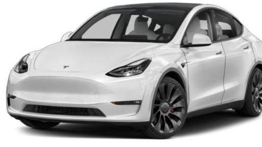 TESLA MODEL Y 2021 5YJYGDEE0MF297174 image